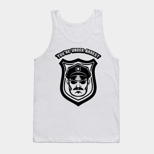 Police dept badge Tank Top by devaleta